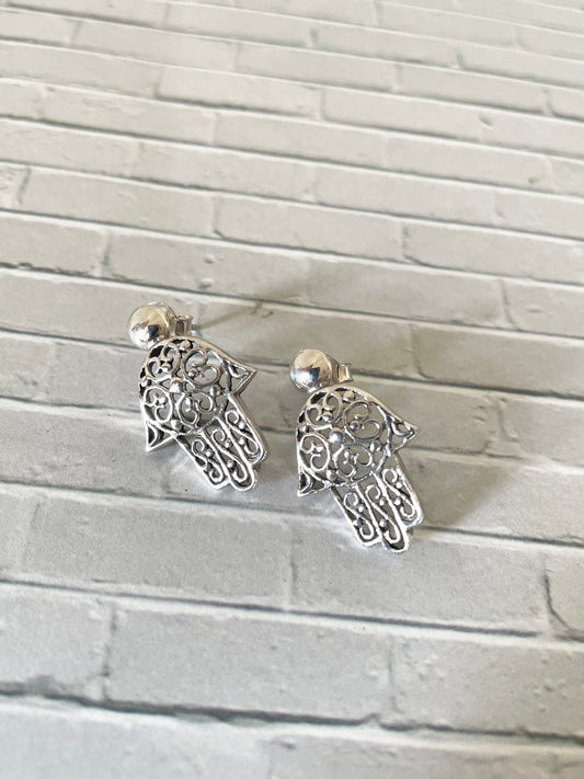 Hamsa Studs