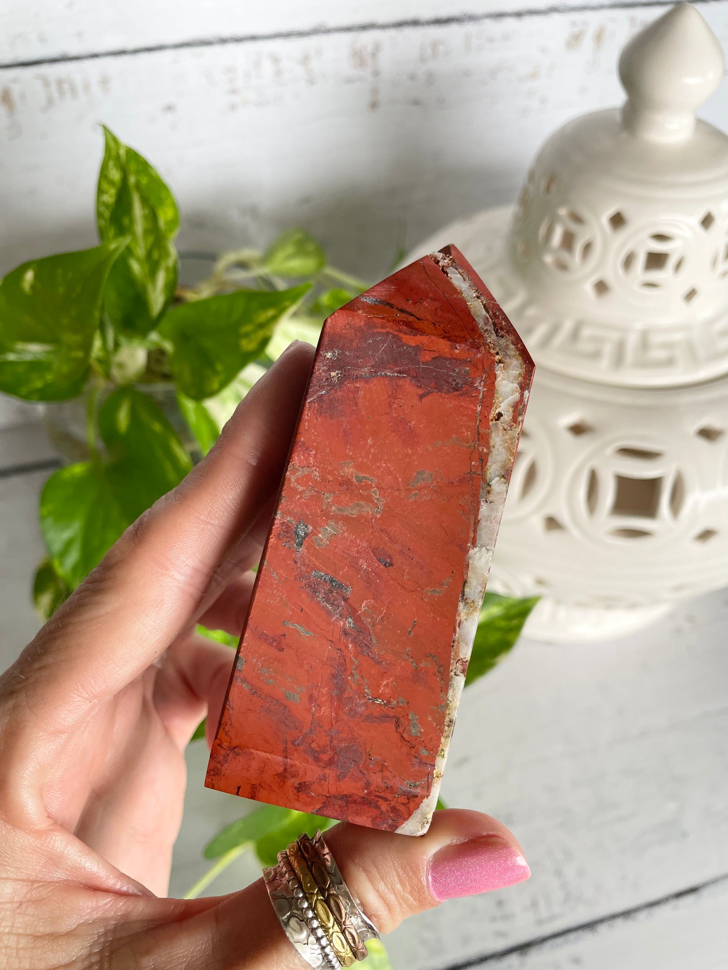 Red Jasper Obelisk