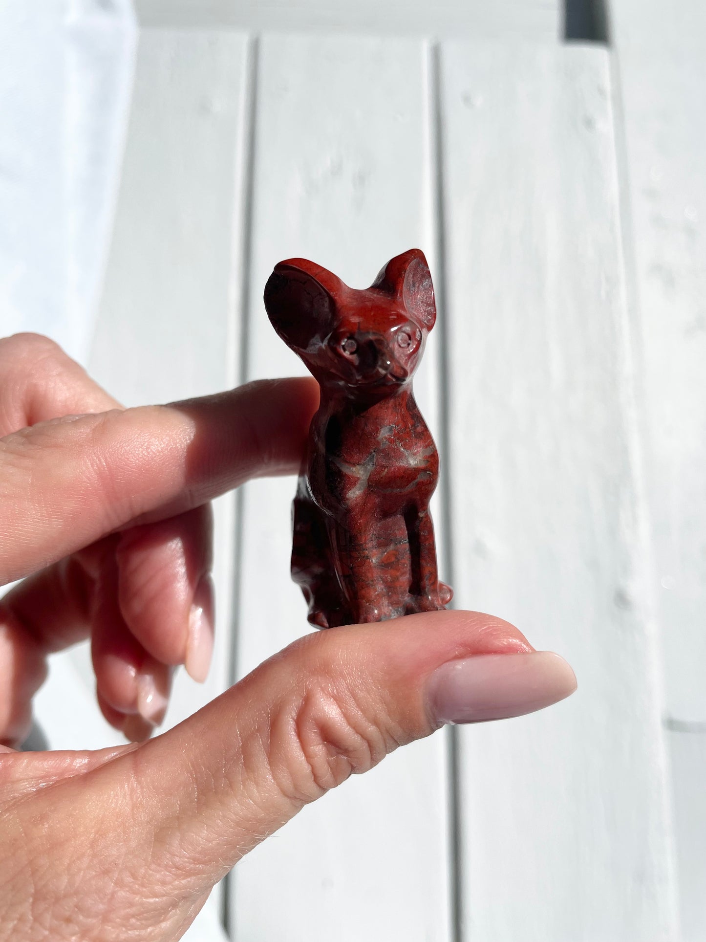 Red Jasper Cat