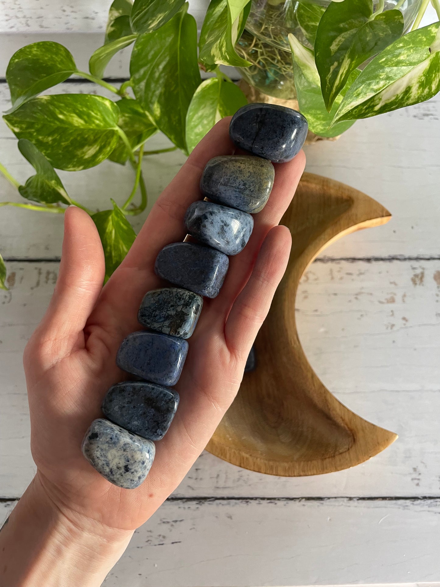 Dumortierite Tumble Stones