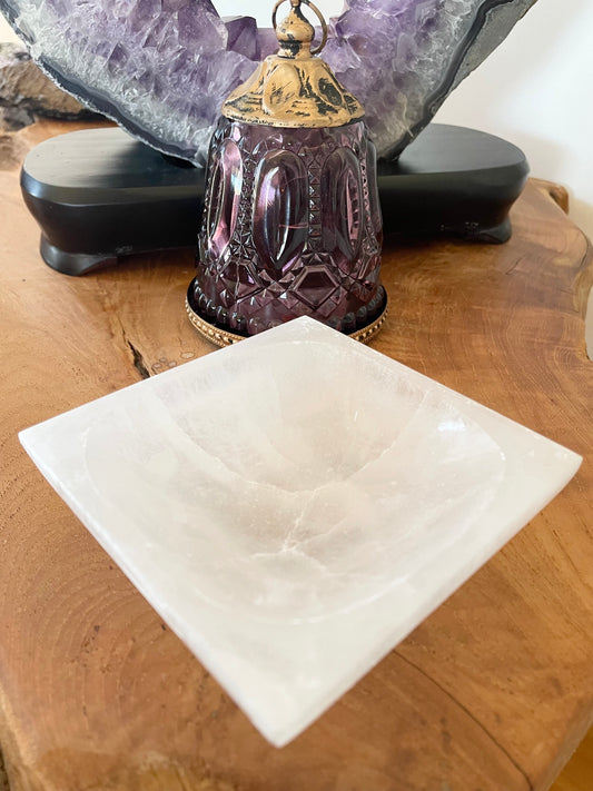 Selenite Trinket Dish
