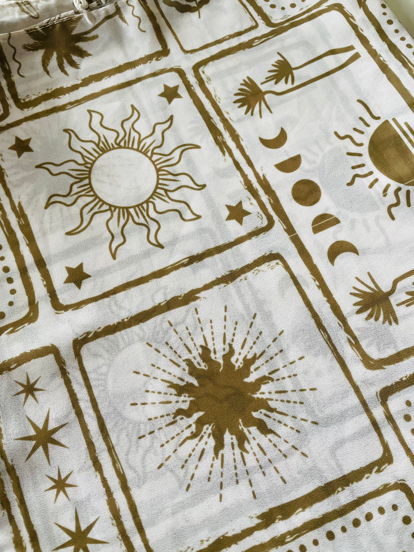 Coastal Bohemia scarf/sarong