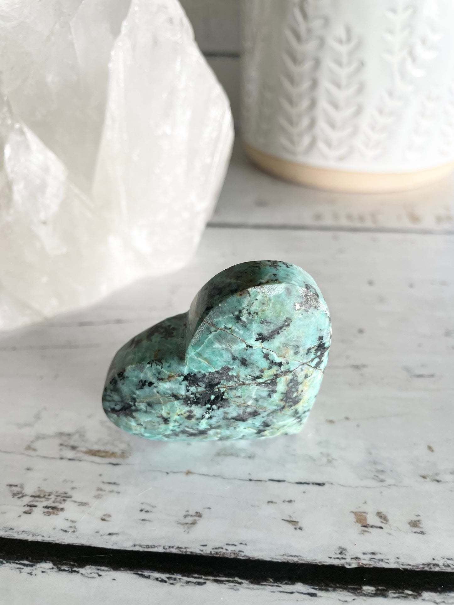 African Turquoise Heart