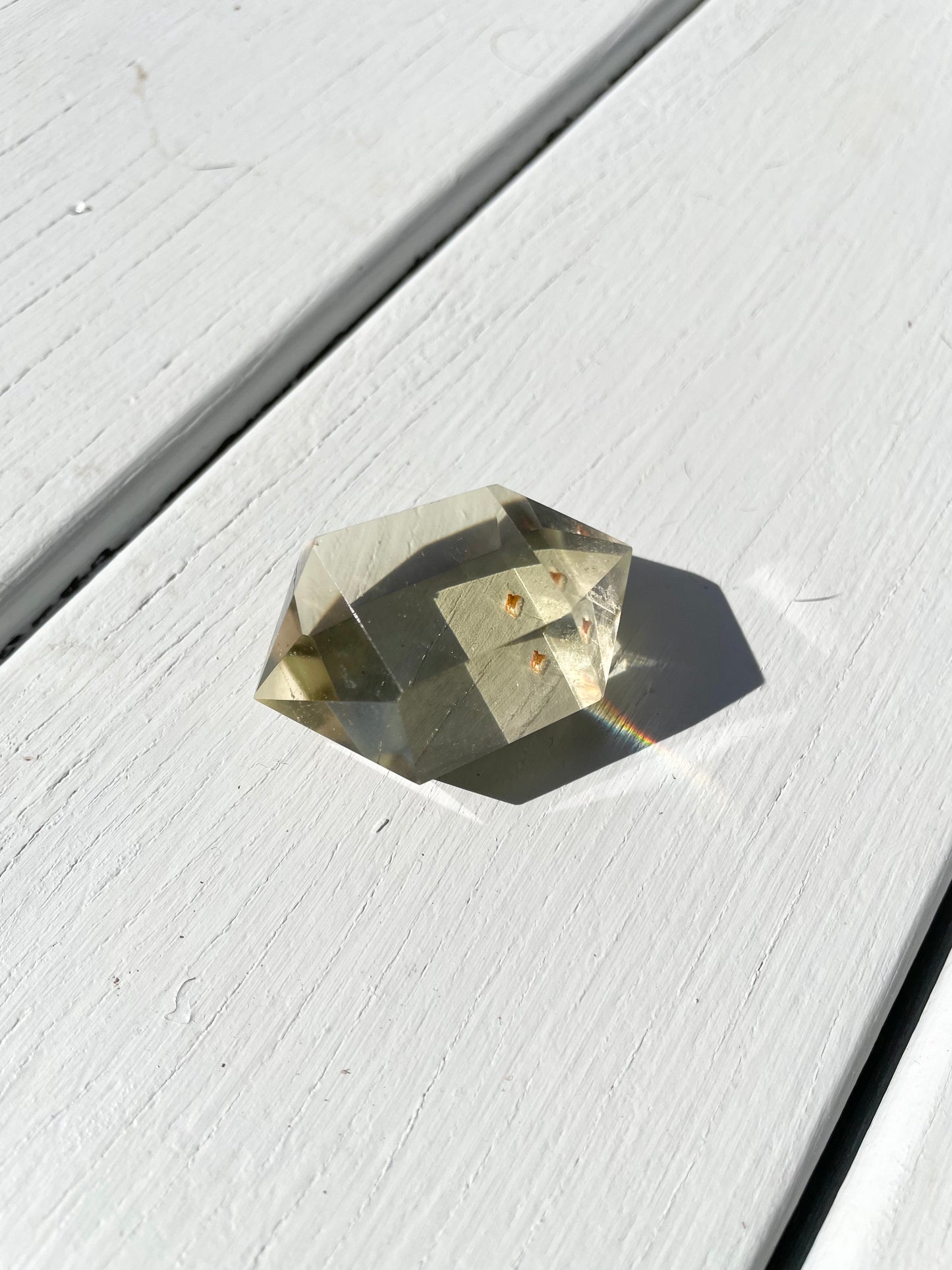 Citrine Double Point