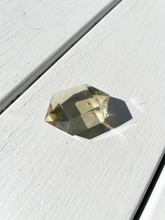 Citrine Double Point