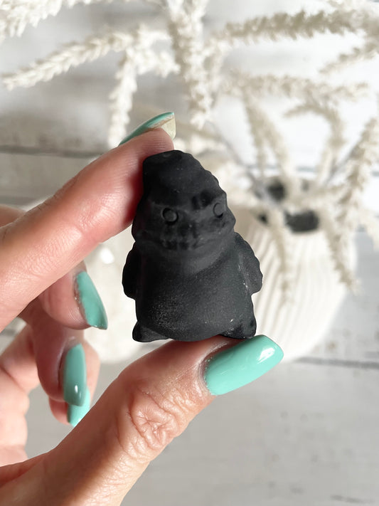 Black Obsidian Halloween Figure