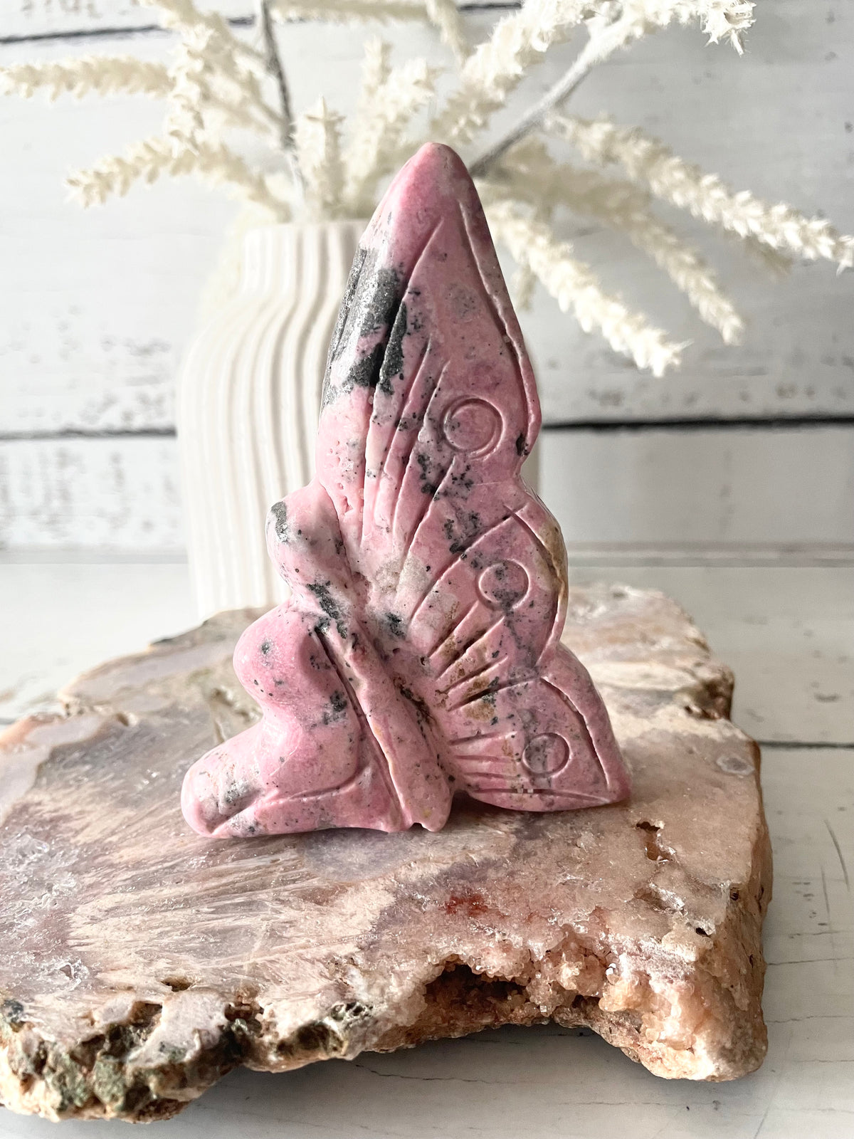 Peruvian Rhodochrosite Fairy