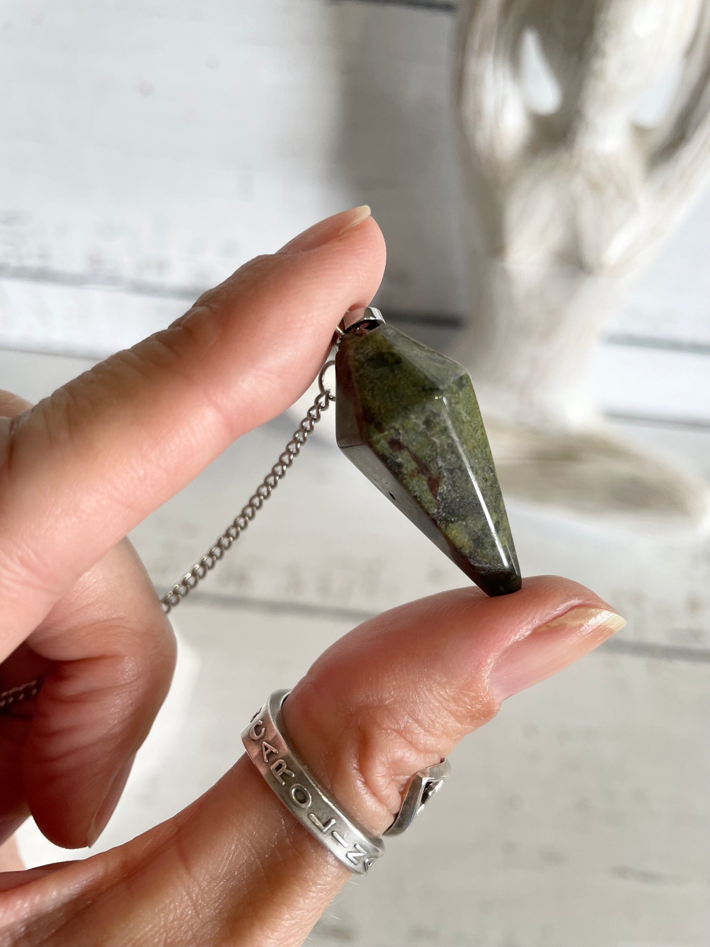 Pendulum ~ Dragons Blood Jasper