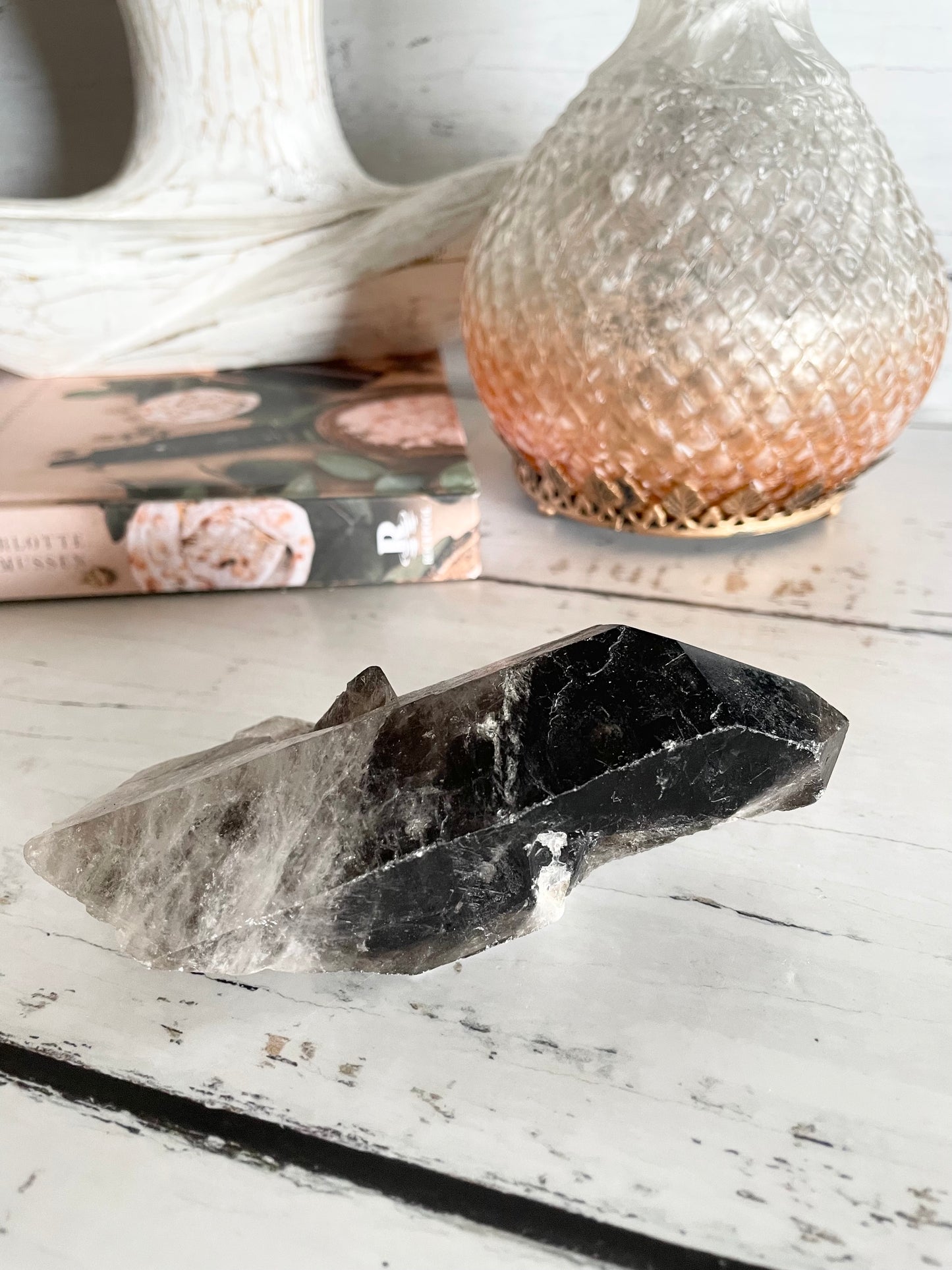 Smoky Quartz Cluster