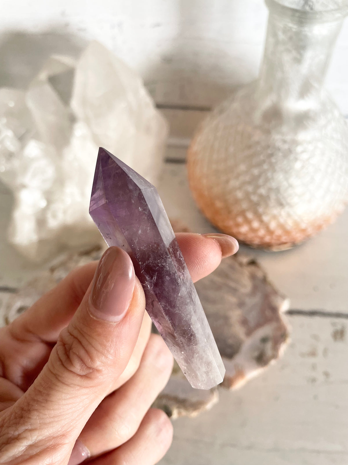 Amethyst Torch/Point