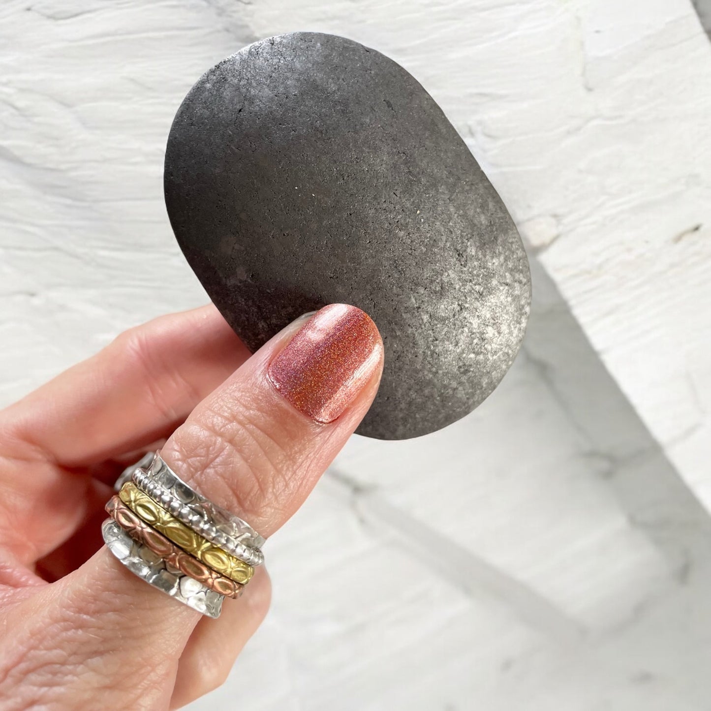 Shungite Palm Stone