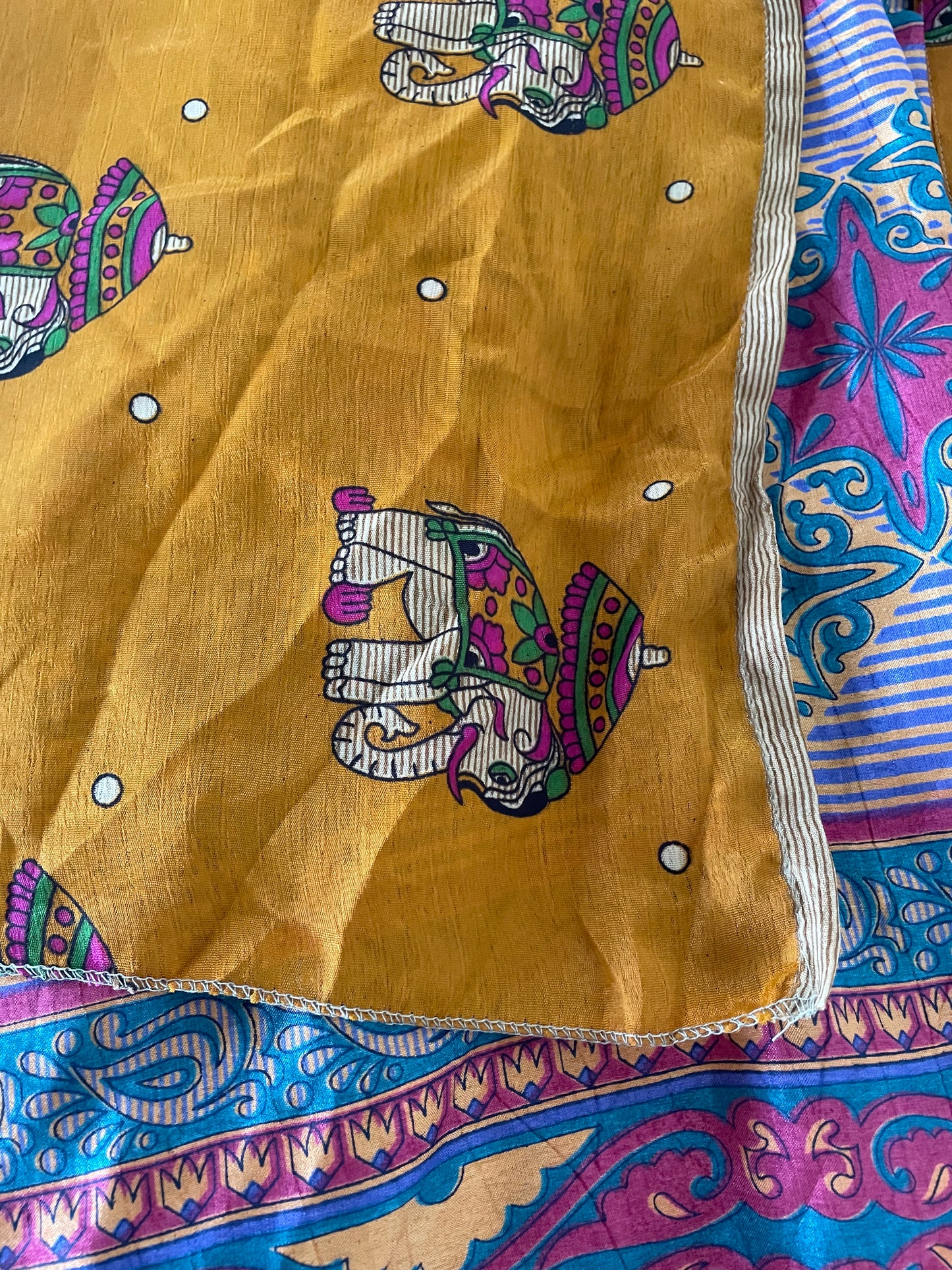 Upcycled Sari Skirt 22