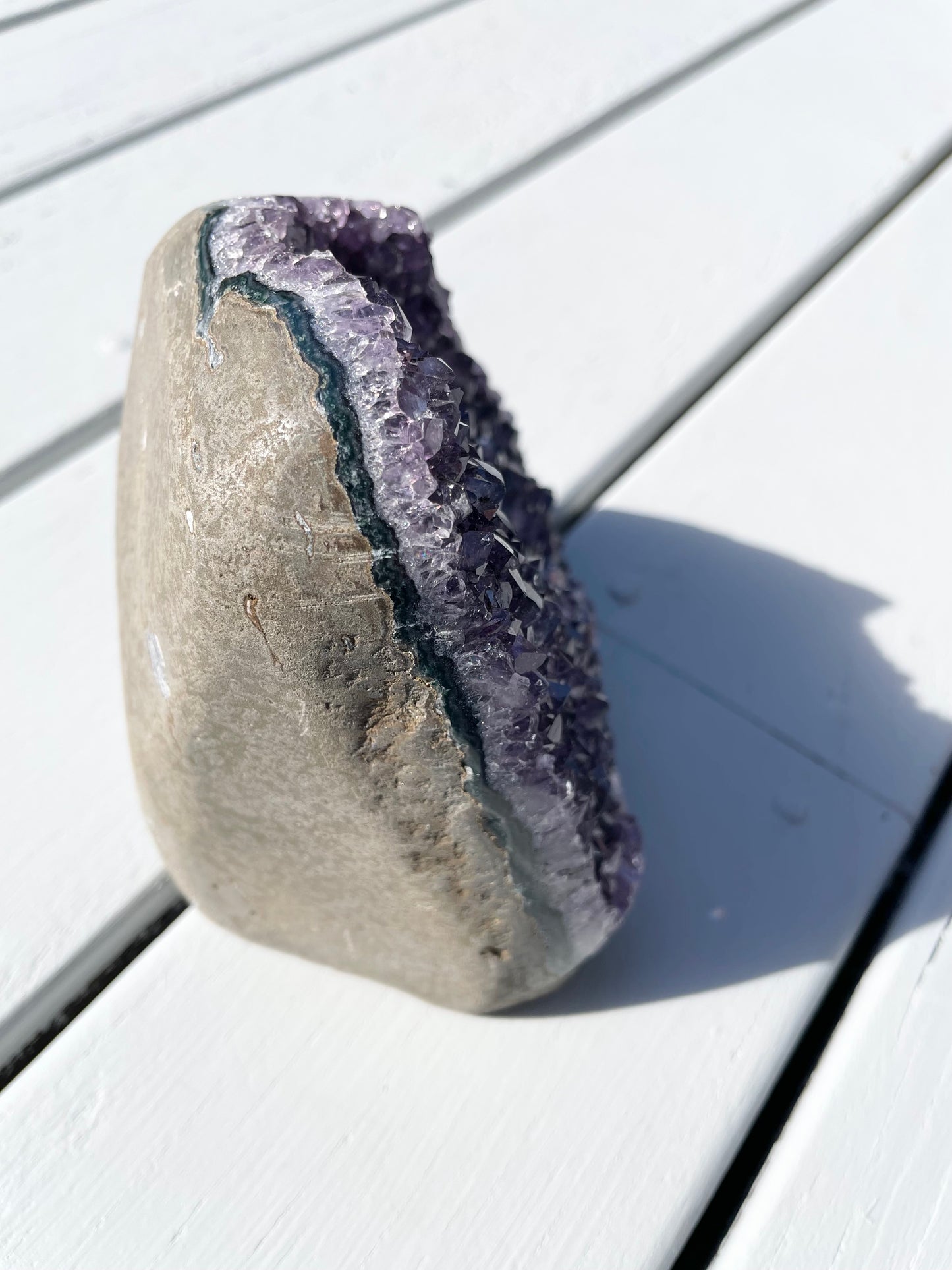 Amethyst Standing Cluster