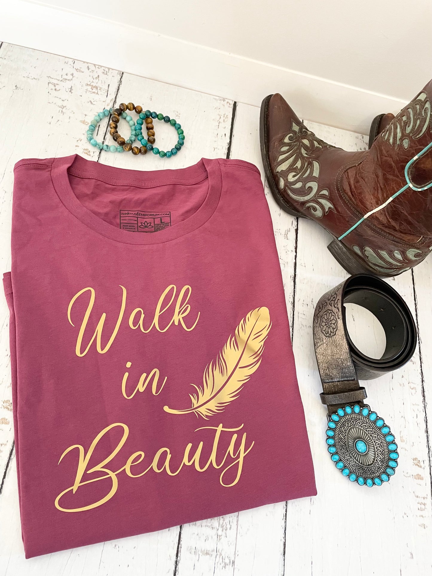 Spiritual Tee ~ Walk in Beauty