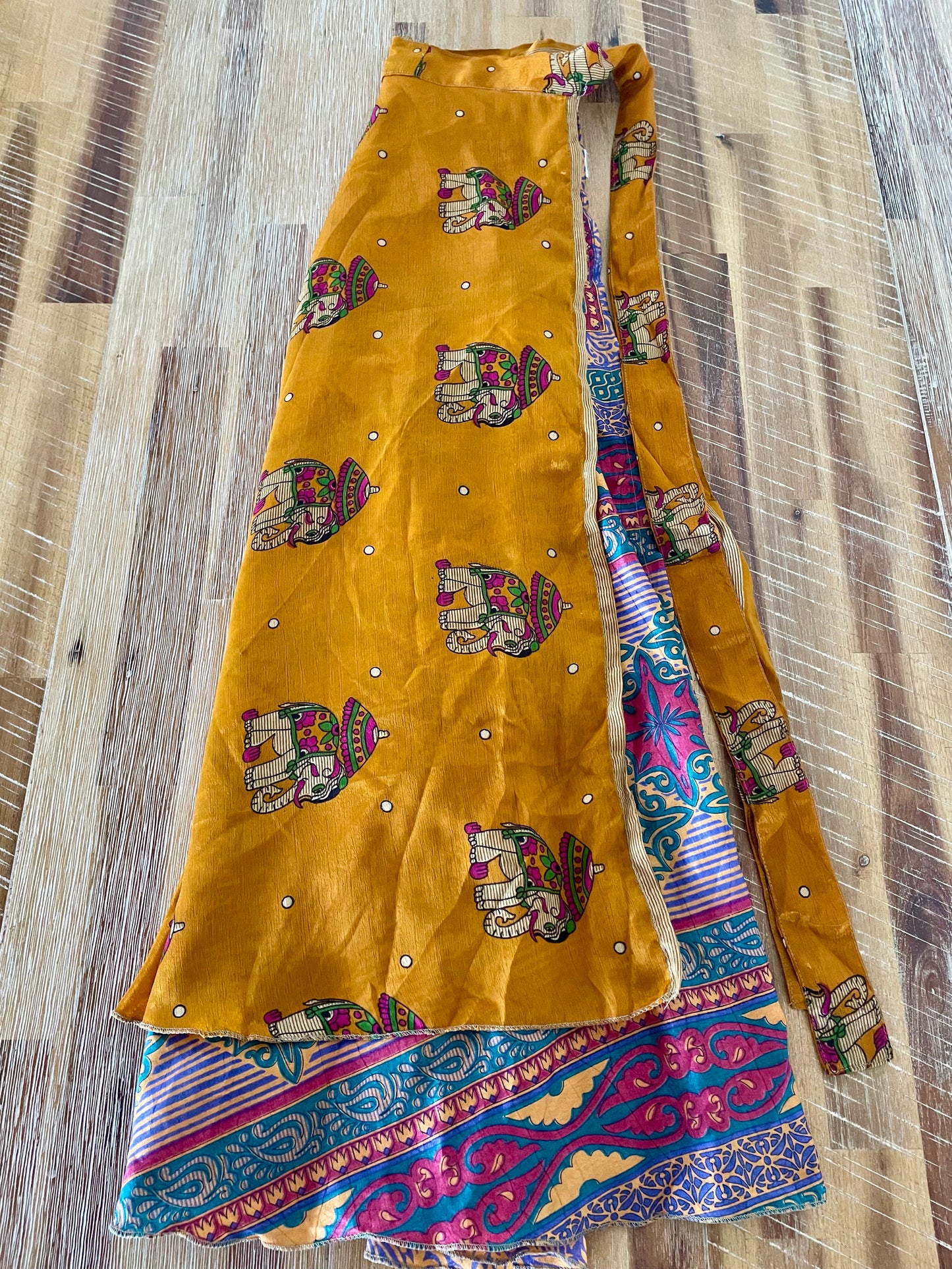 Upcycled Sari Skirt 22