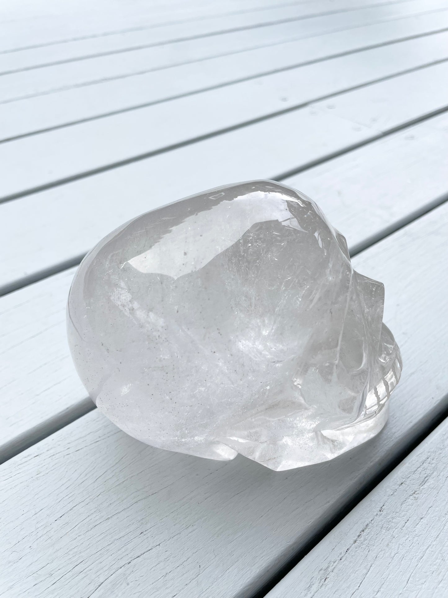 Clear Quartz Skull