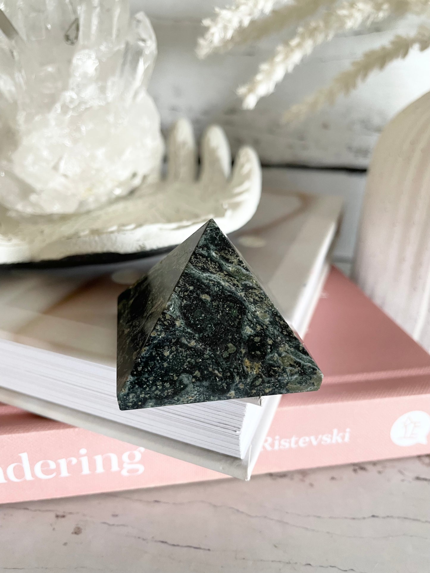 Kambaba Jasper Pyramid