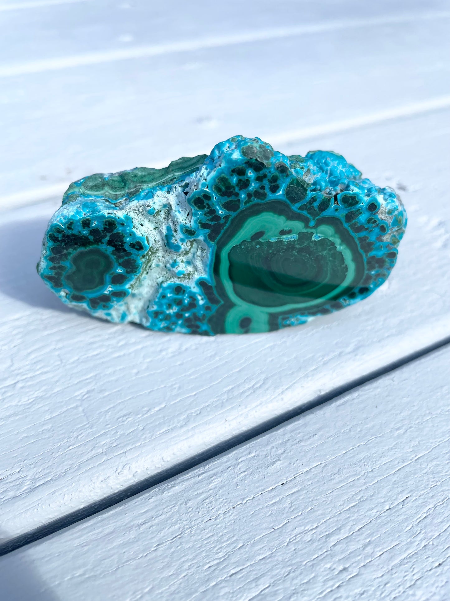 Chrysocolla Malachite Freeform