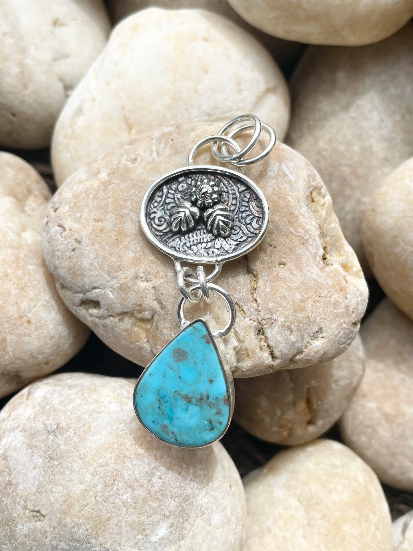 Tibetan Turquoise Pendant