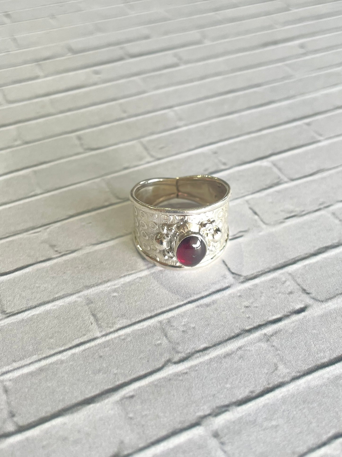 Garnet Ring ~ size 8