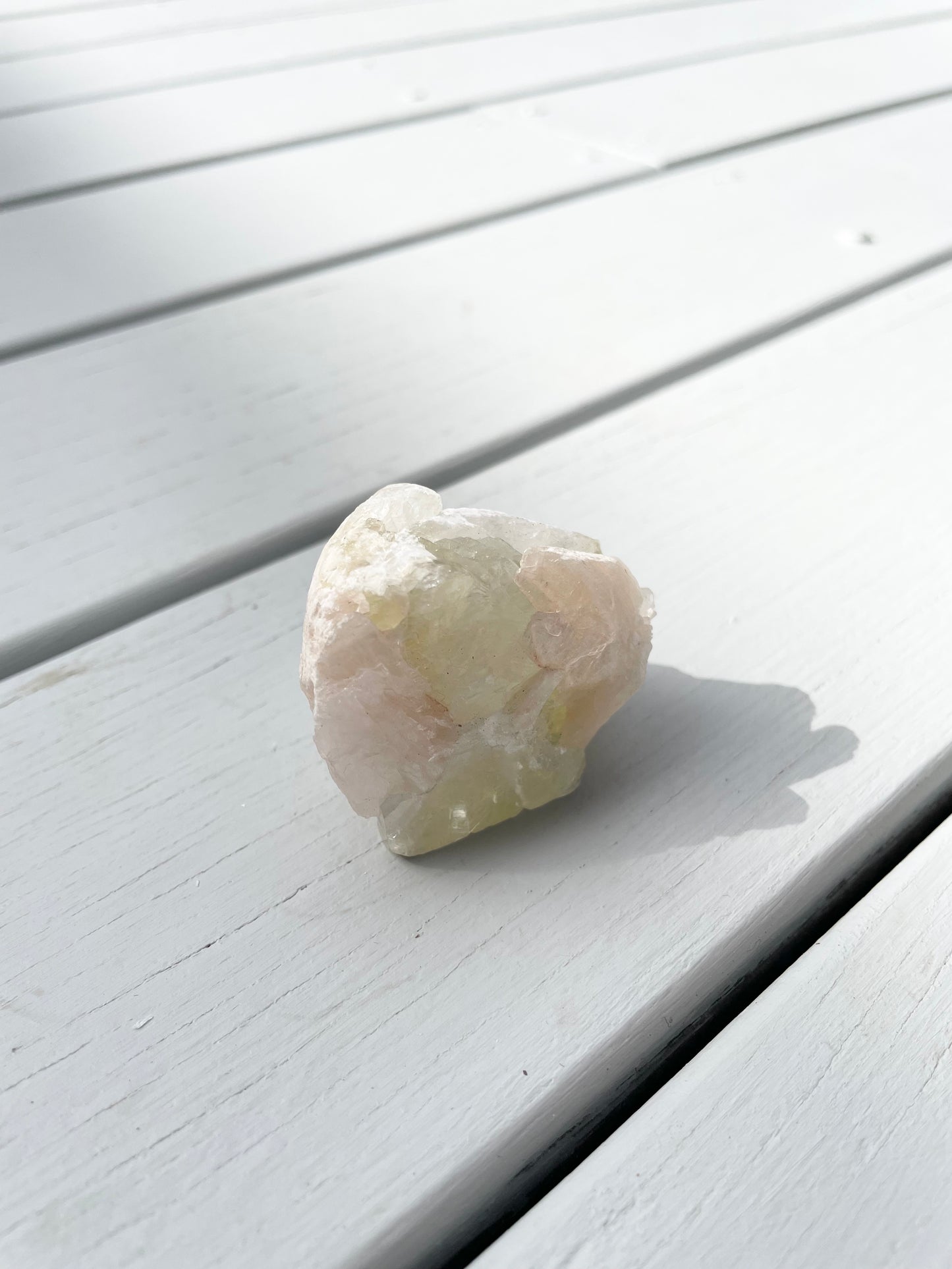 Green Apopyhllite Stilbite Cluster