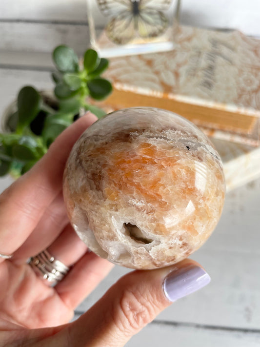 Sunstone Sphere Includes Holder