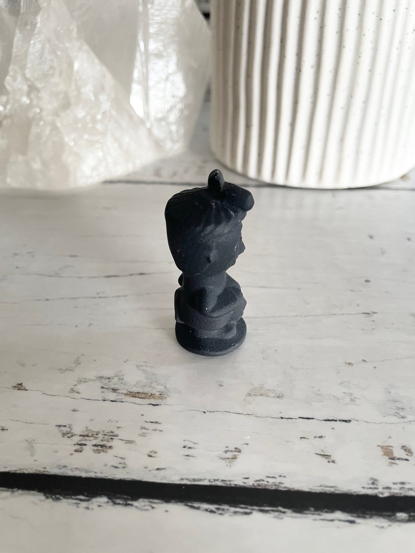 Black Obsidian Halloween Figure