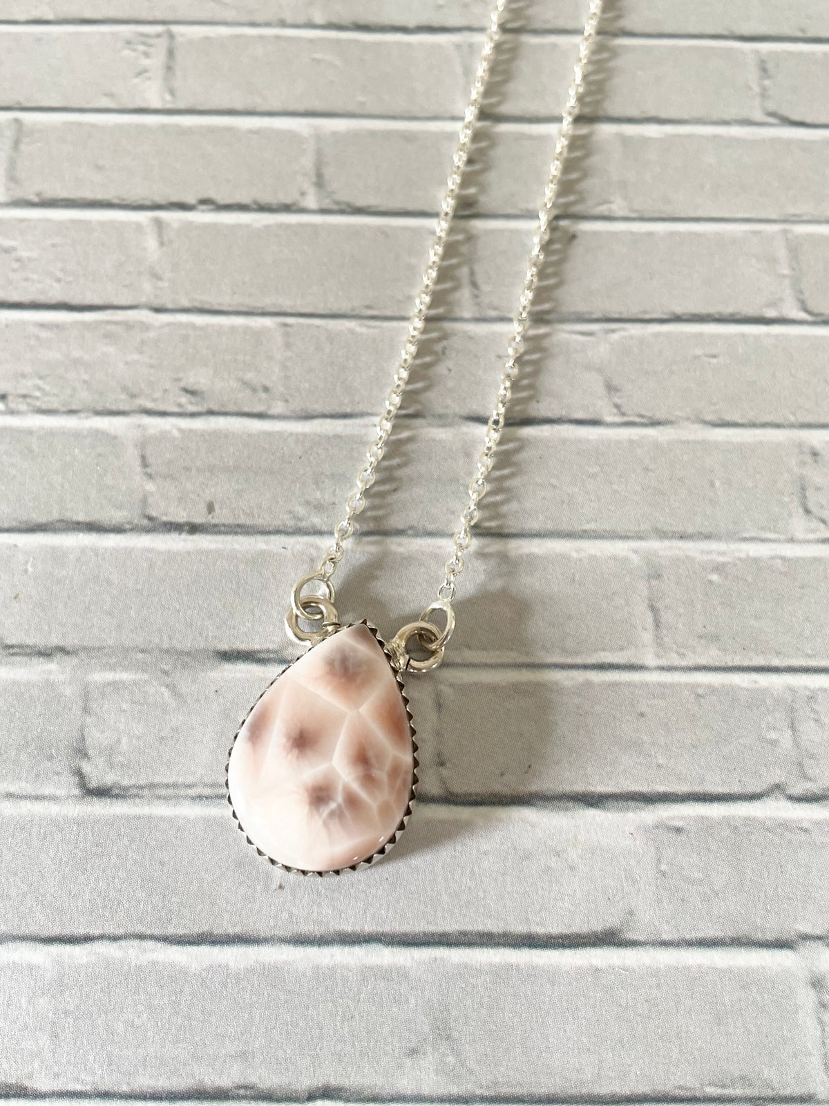 Pink Natrolite Necklace