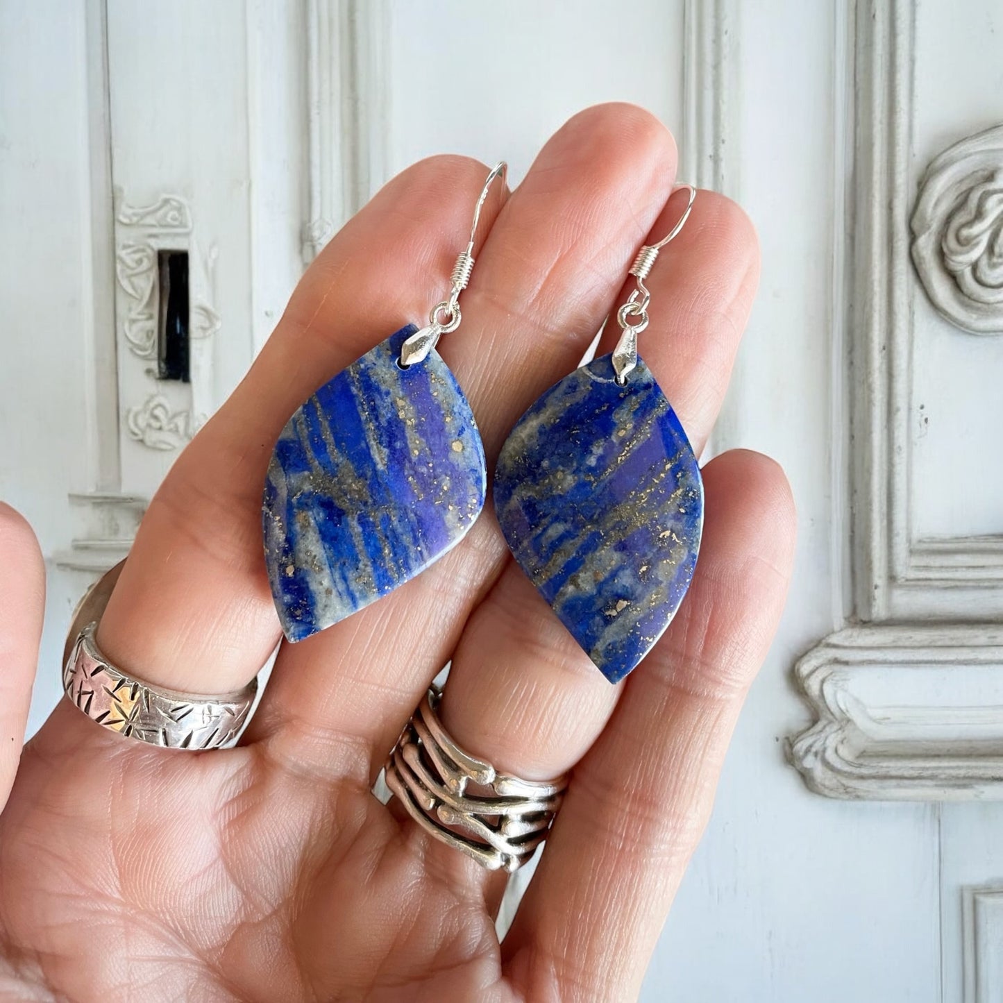 Sweetgrass Studio ~ Lapis Lazuli Dangles