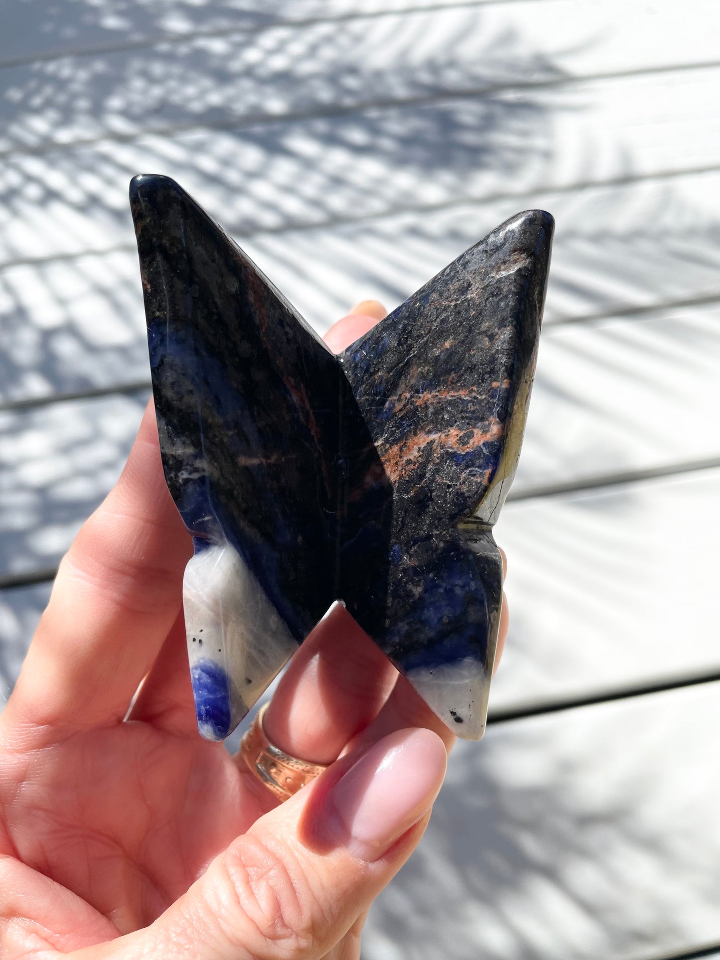 Sodalite Butterfly