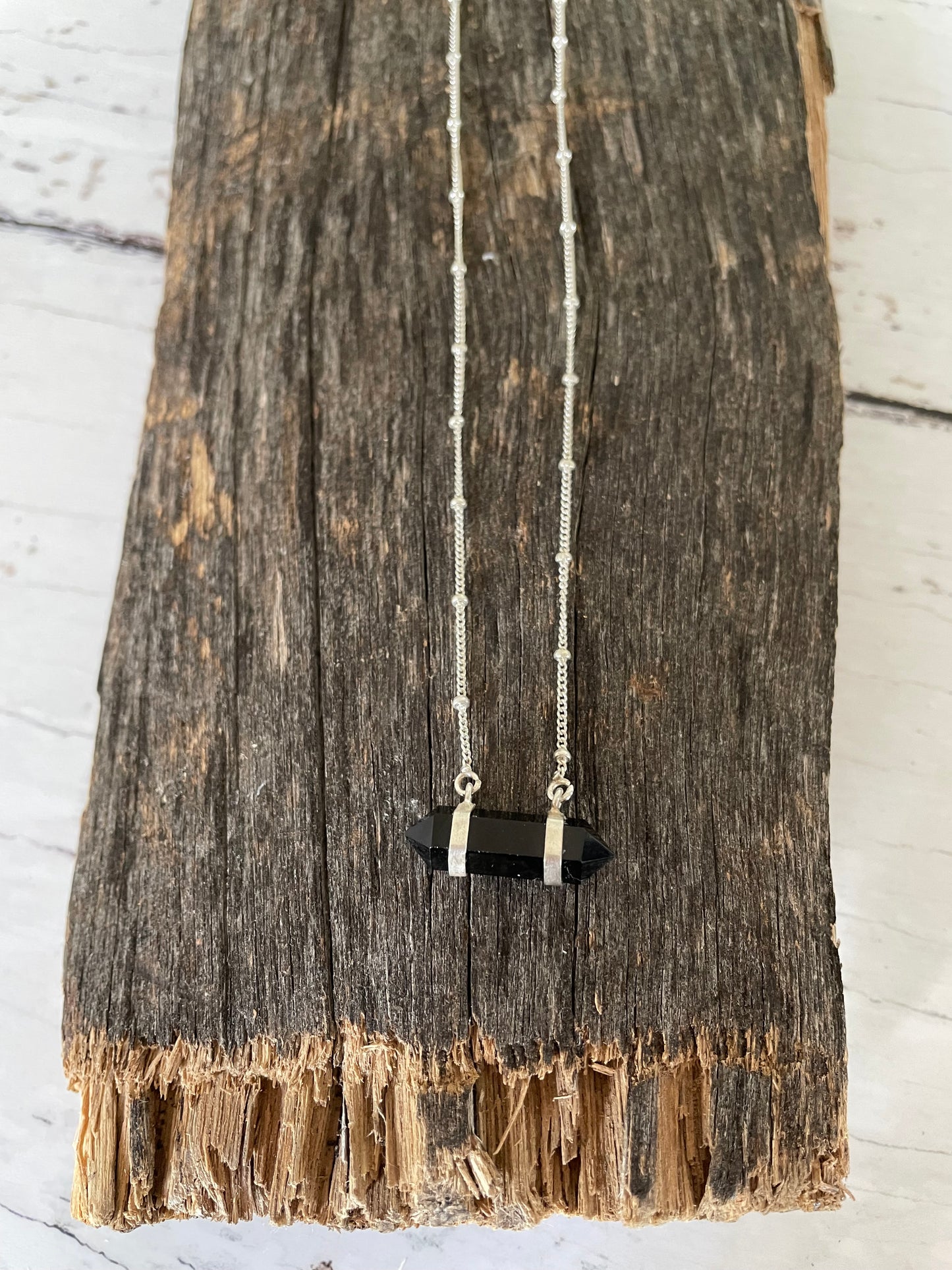 Balance Necklace ~ Black Onyx