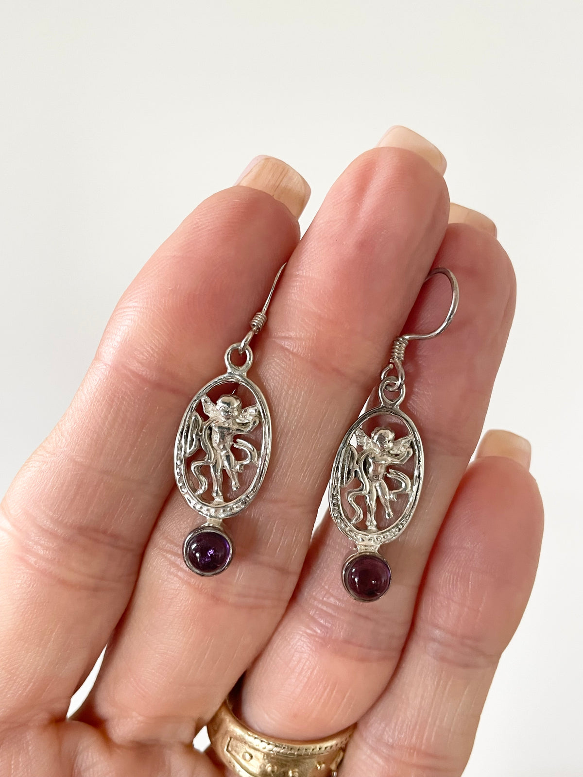 Amethyst Dangles