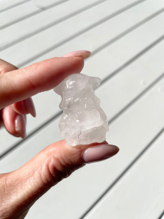God of Wealth ~ Clear Quartz