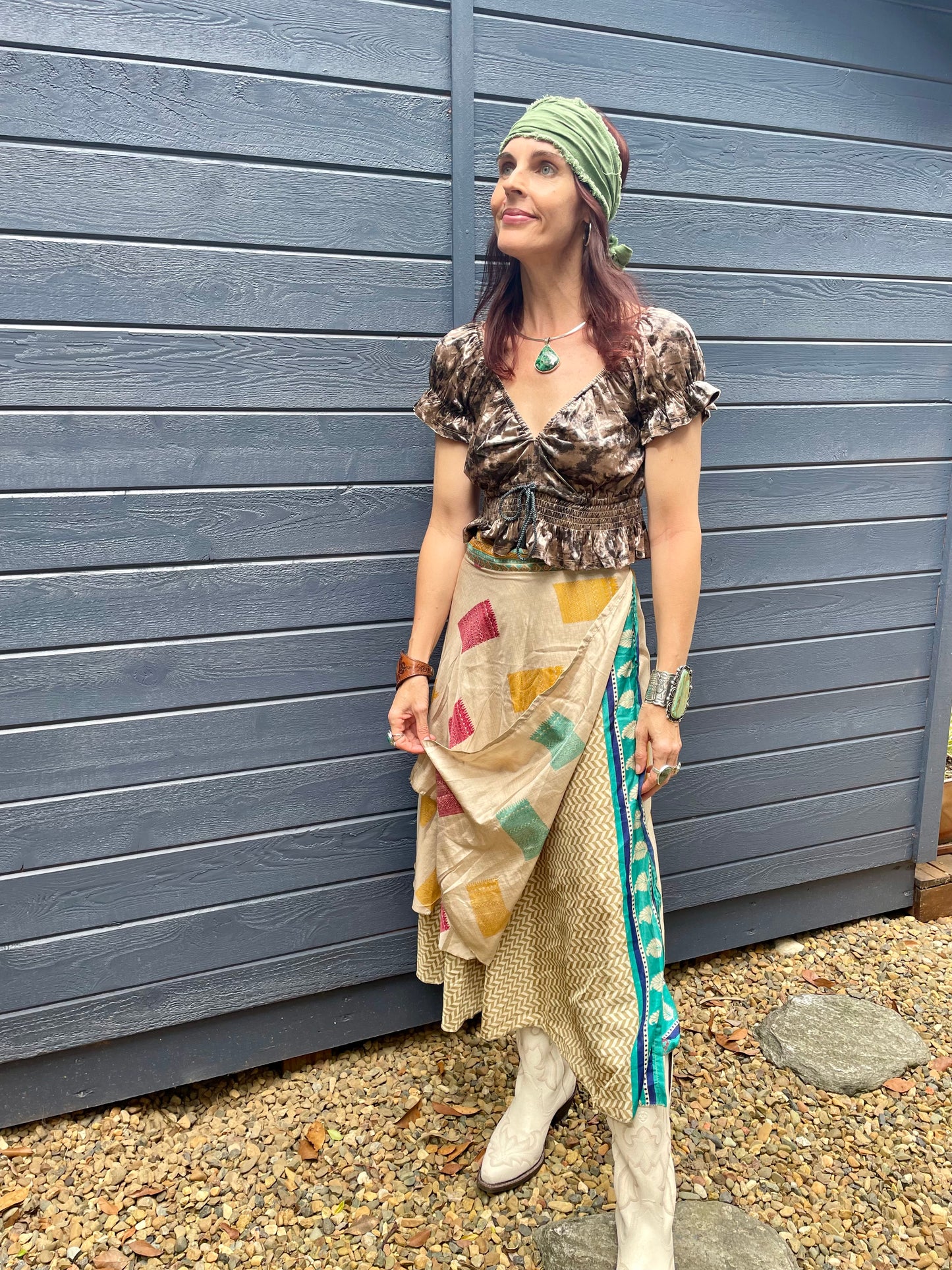 Sari Skirt ~ 30