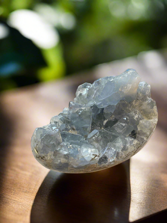Celestite Geode Egg