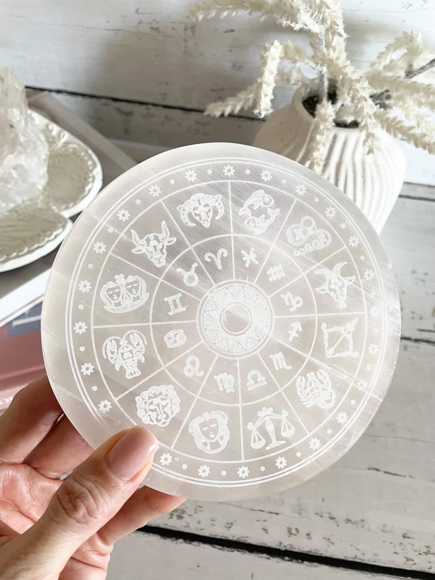 Selenite Charging Plate