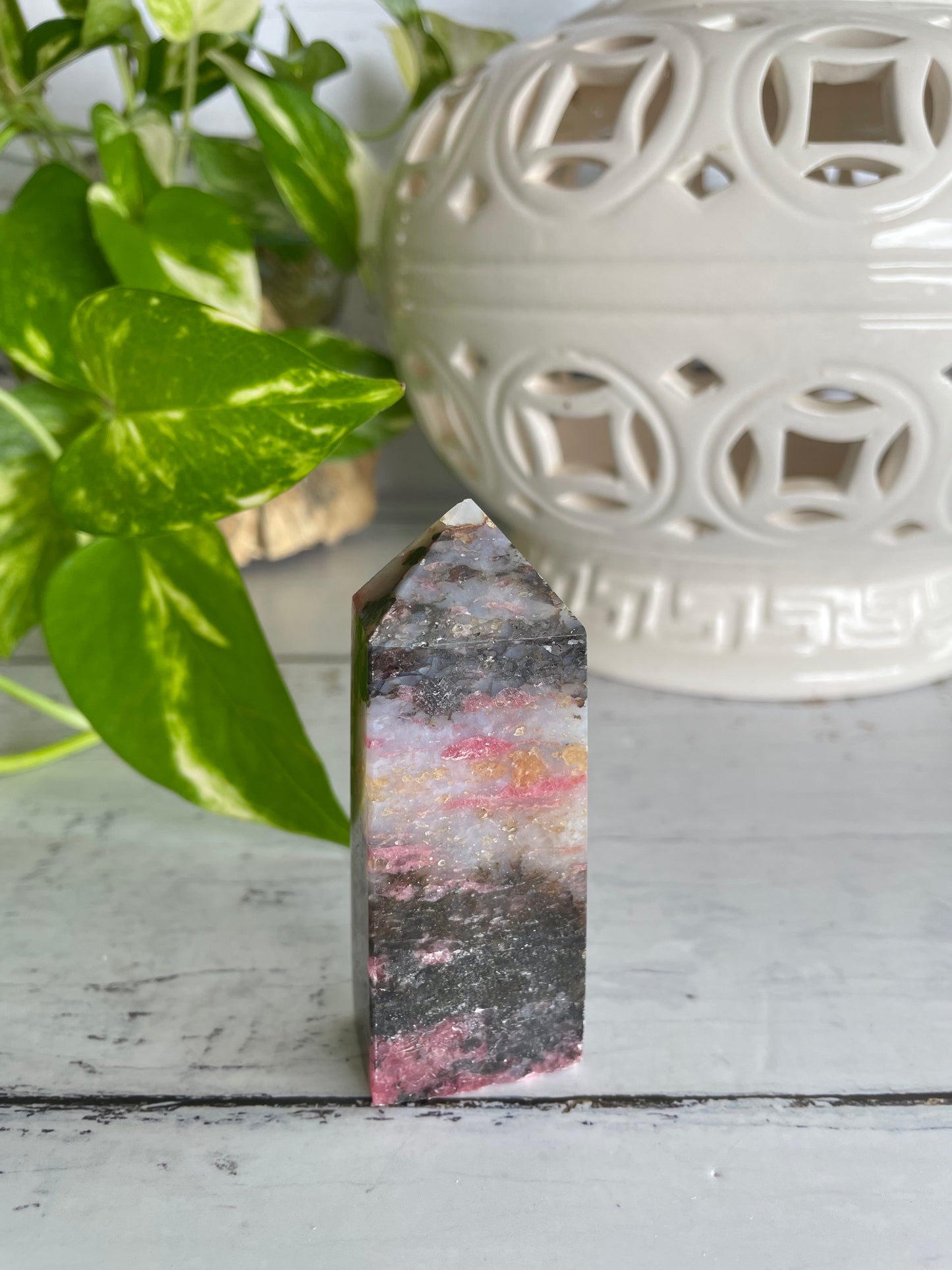 Rhodonite Obelisk