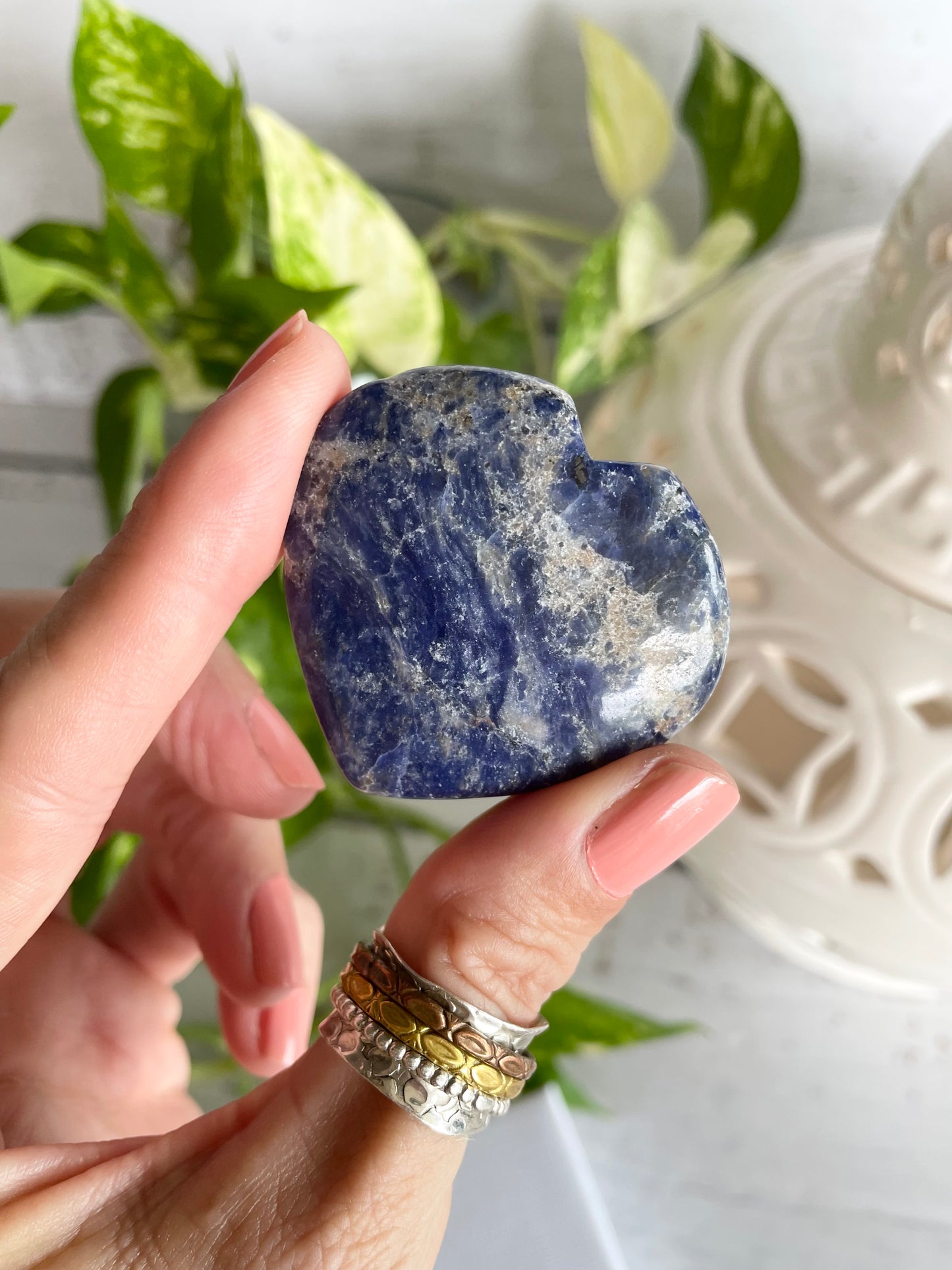 Sodalite Heart