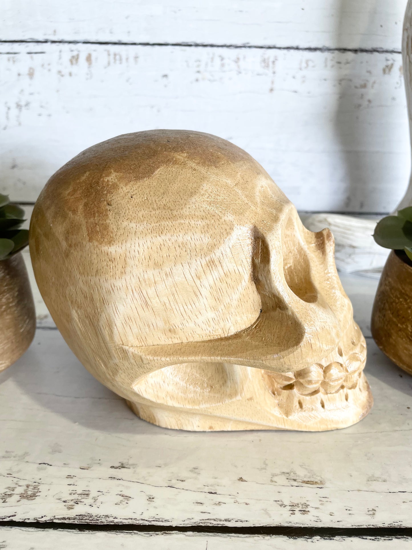 Mango Wood ~ Sacred Skull