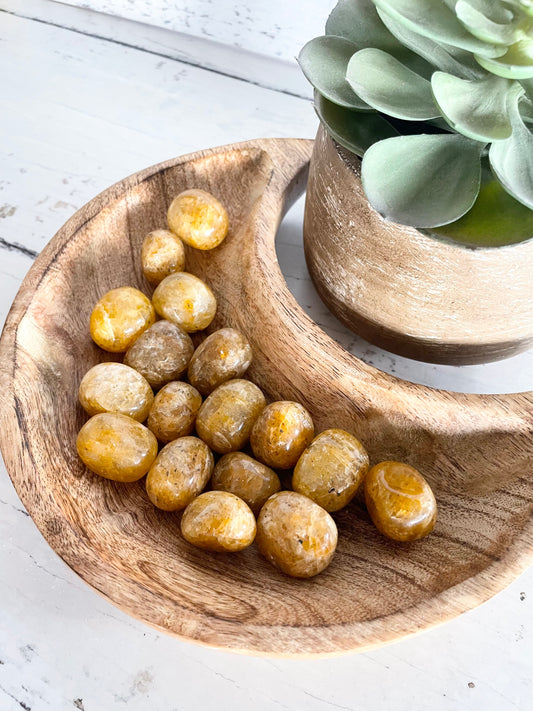 Golden Healer Tumble Stones