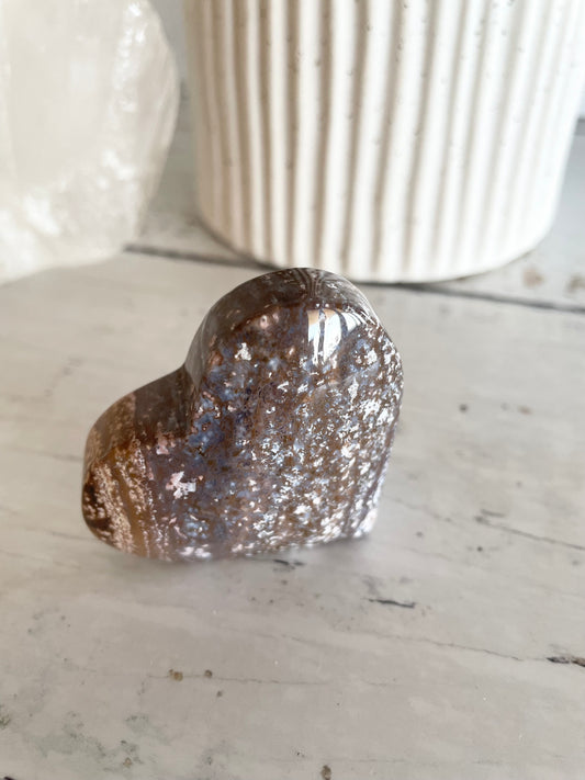 Ocean Jasper Heart
