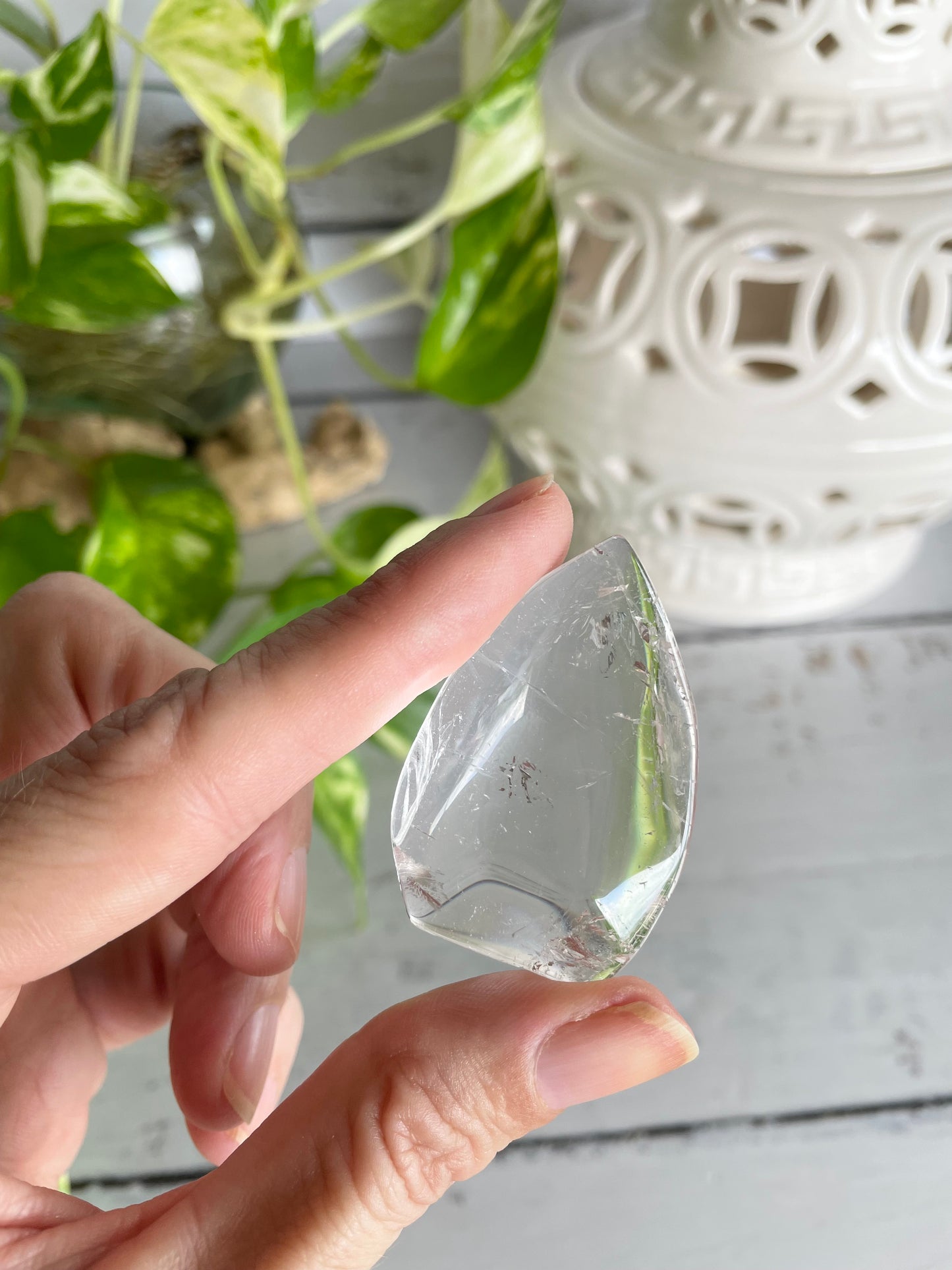 Clear Quartz Dome