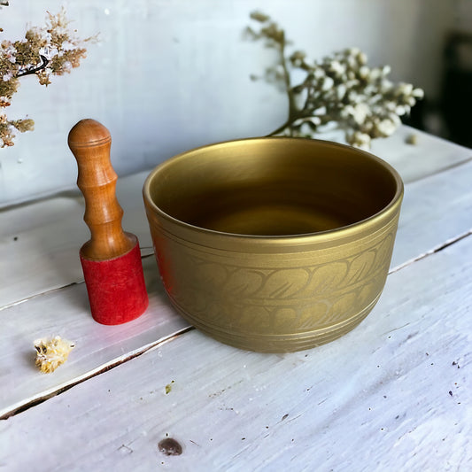 Aluminium Singing Bowl ~ Chakra Alignment