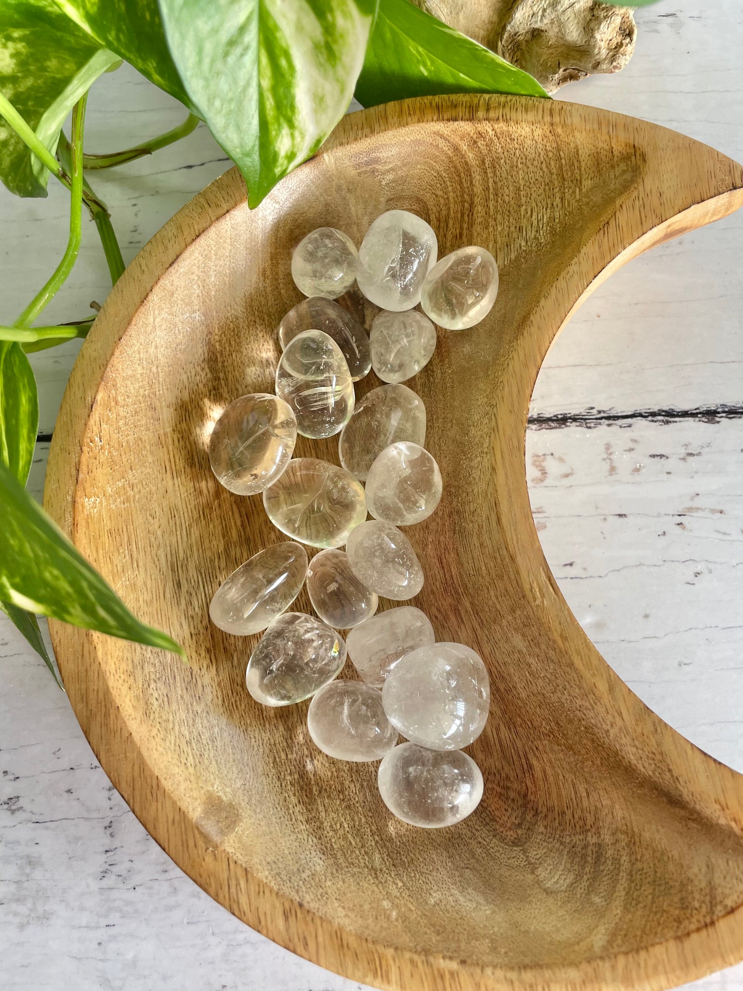 Clear Quartz Tumble Stones