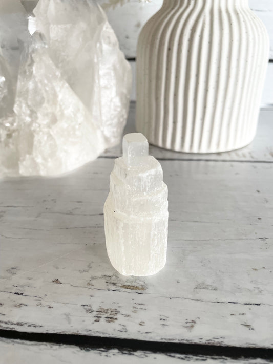 Selenite Tower ~ Extra Small