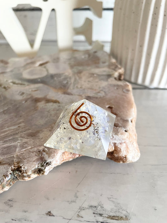 Orgone pyramid ~ Opalite
