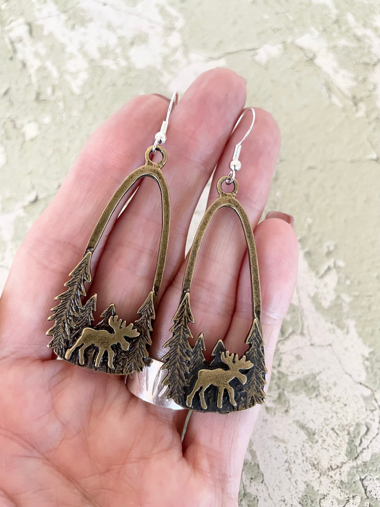 Bronze/Copper Dangles ~ Sacred Moose