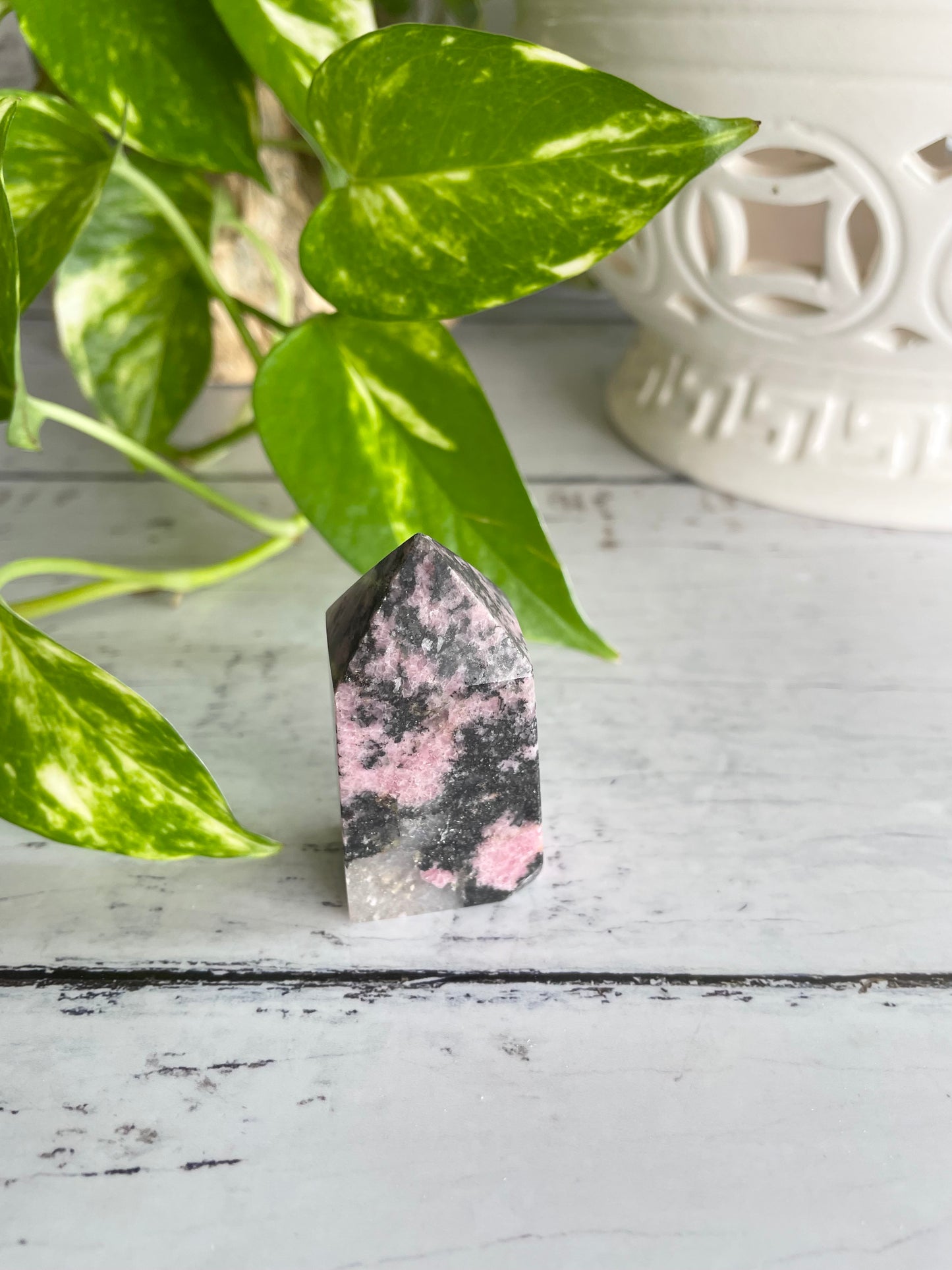 Rhodonite Obelisk