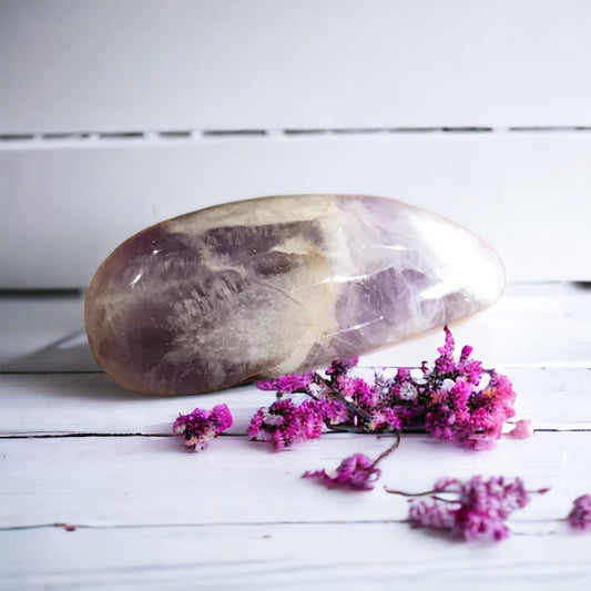 Contoured Body Wand ~ Chevron Dream Amethyst