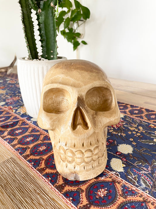 Mango Wood ~ Sacred Skull